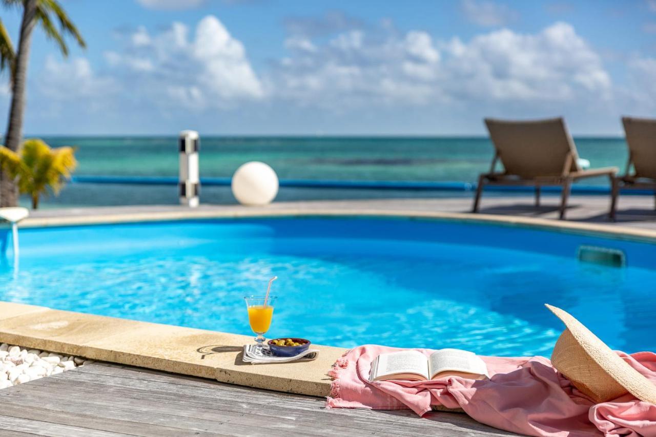 Villa Marine 5 Etoiles Sur La Plage Du Lagon A Deux Pas Du Golf Saint-Francois  Dış mekan fotoğraf