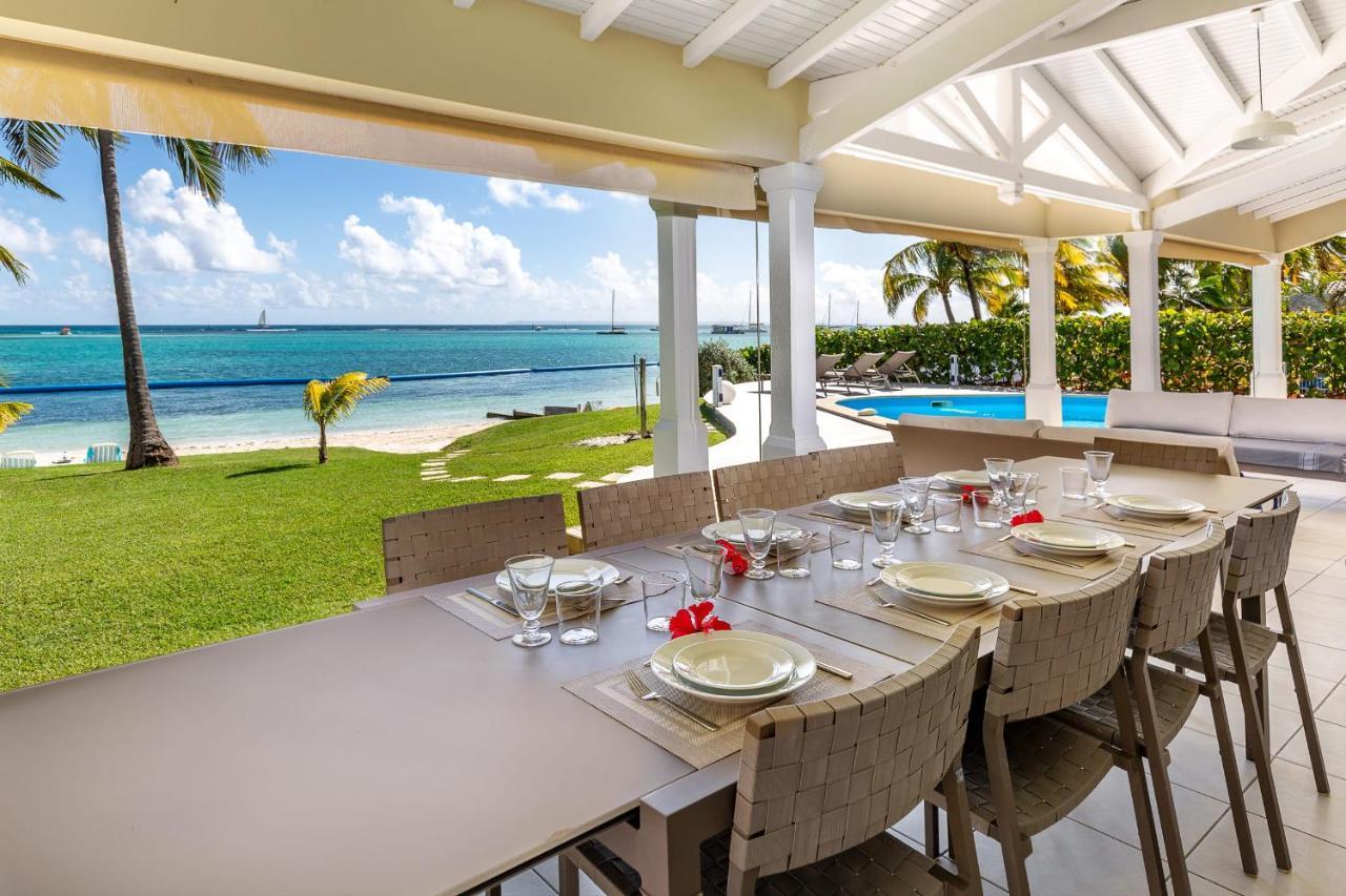Villa Marine 5 Etoiles Sur La Plage Du Lagon A Deux Pas Du Golf Saint-Francois  Dış mekan fotoğraf