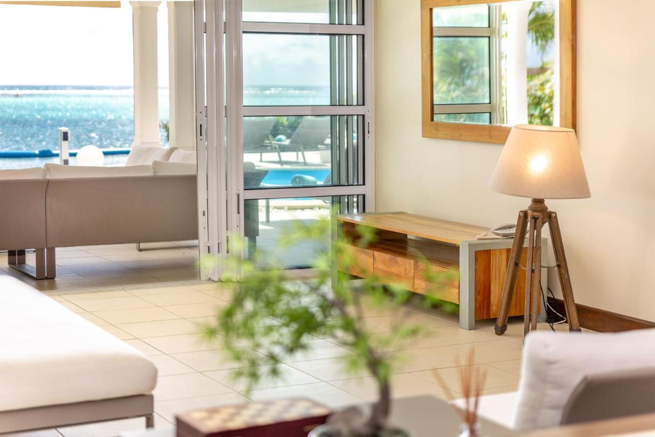 Villa Marine 5 Etoiles Sur La Plage Du Lagon A Deux Pas Du Golf Saint-Francois  Dış mekan fotoğraf