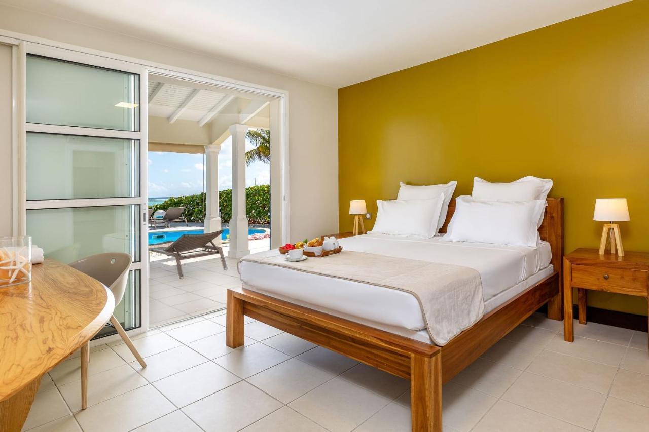 Villa Marine 5 Etoiles Sur La Plage Du Lagon A Deux Pas Du Golf Saint-Francois  Dış mekan fotoğraf