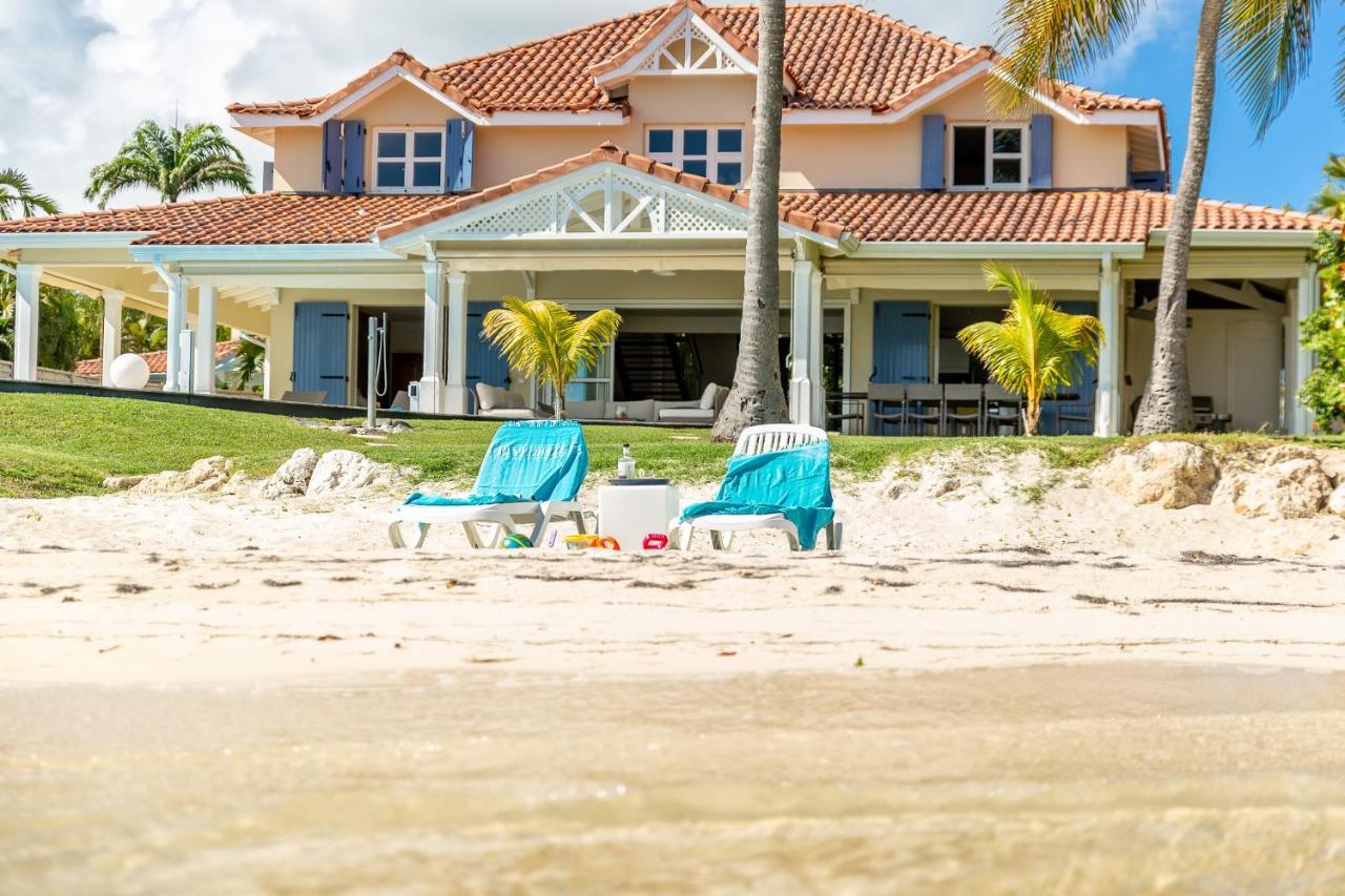 Villa Marine 5 Etoiles Sur La Plage Du Lagon A Deux Pas Du Golf Saint-Francois  Dış mekan fotoğraf