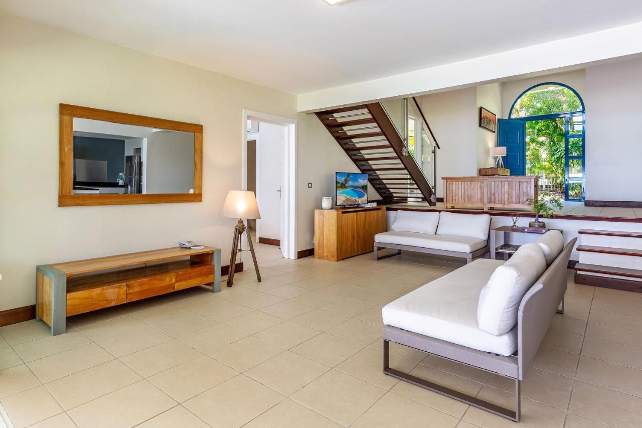 Villa Marine 5 Etoiles Sur La Plage Du Lagon A Deux Pas Du Golf Saint-Francois  Dış mekan fotoğraf